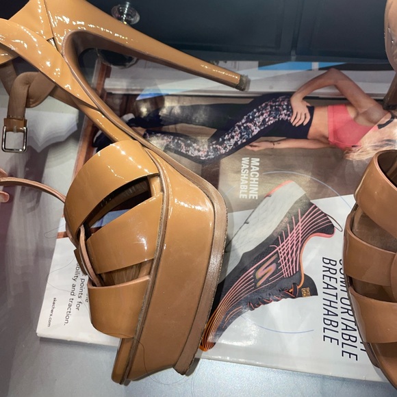 SAINT LAURENT PLATFORM HEELS - Picture 4 of 7